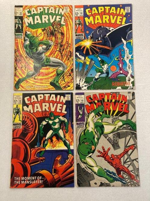 Captain Marvel (1968 Series) # 10 / 17 Consecutive Run!, Boeken, Strips | Comics