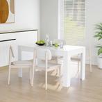 Eettafel Wit 140cm | Retourdeal | 35% Korting!, Huis en Inrichting, Tafels | Eettafels, 100 tot 150 cm, Nieuw, Rechthoekig, Overige houtsoorten