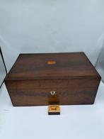 Schrijfhelling - Schrijfkist - Mahonie - Notariskist