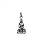 Geboortedag Boeddha hanger/bedel Donderdag 925 zilver – 2 cm, Huis en Inrichting, Woonaccessoires | Boeddhabeelden, Nieuw, Verzenden