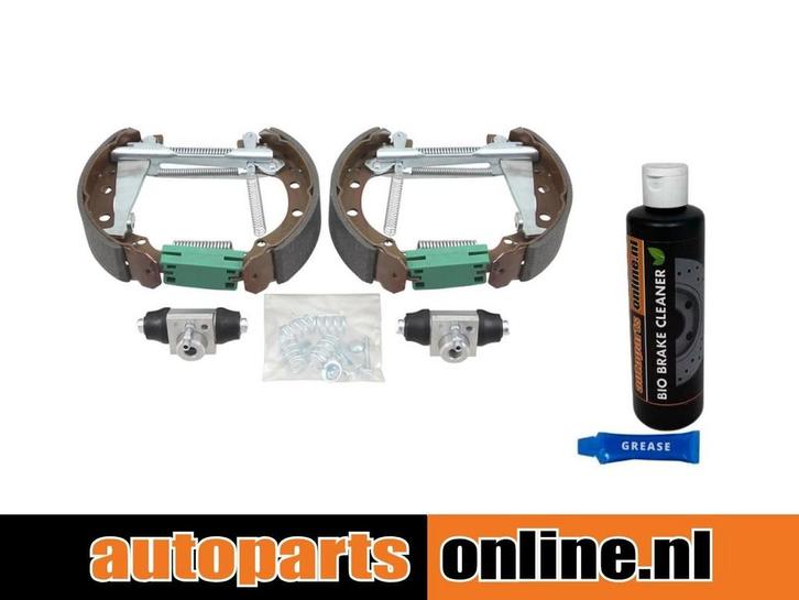 Remschoenset + wielremcilinders + montage set Skoda Fabia ac, Auto-onderdelen, Besturing, Nieuw, Skoda, Verzenden