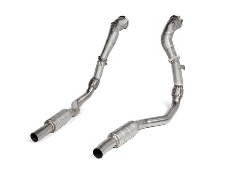 Akrapovic 2020 Audi RS6 Avant (C8) DownPipe (SS) w/Link Pipe, Auto-onderdelen, Uitlaatsystemen, Ophalen of Verzenden