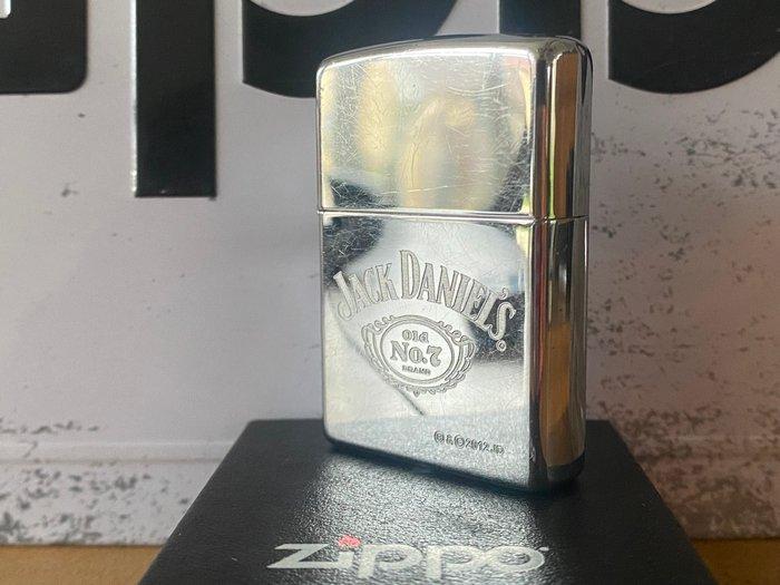 Zippo - JACK DANIELS ARGENTE - Zonder Minimumprijs -, Verzamelen, Rookartikelen, Aanstekers en Luciferdoosjes