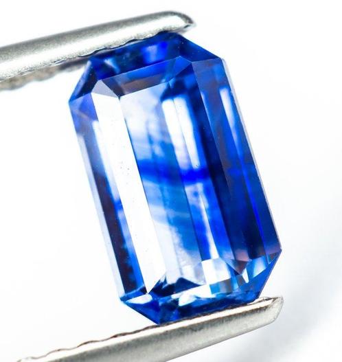 Zonder Minimumprijs Saffier - 1.09 ct - Antwerp Laboratory, Sieraden, Tassen en Uiterlijk, Edelstenen