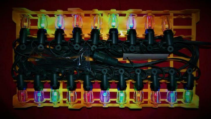 Lichtsnoer 20 STARLEDS Light Links 10mtr. kleur MULTI COLOUR, Diversen, Kerst, Nieuw, Ophalen of Verzenden