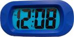 Balance Time LCD - Wekker - Rubber - Kobalt Blauw, Witgoed en Apparatuur, Wekkers, Verzenden, Nieuw