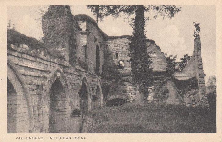 VALKENBURG - Interieur Ruine, Verzamelen, Ansichtkaarten | Nederland, Verzenden