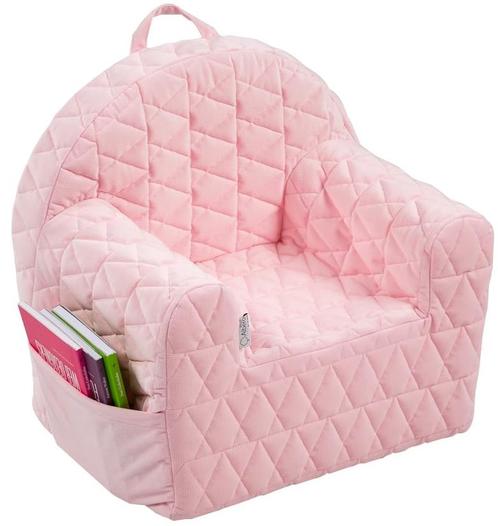 Albero Mio Velvet Roze Kinderfauteuil, Kinderen en Baby's, Kinderkamer | Tafels en Stoelen, Nieuw, Verzenden