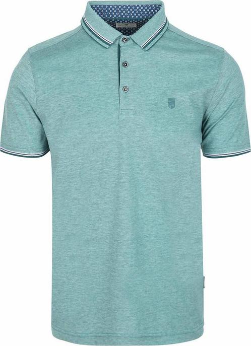 State Of Art Pique Polo Mintblauw maat 3XL Heren, Kleding | Heren, Polo's, Groen, Nieuw, Overige maten, Verzenden