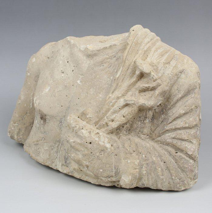 Oud-Romeins kalksteen Buste van Vulcanus, Verzamelen, Mineralen en Fossielen
