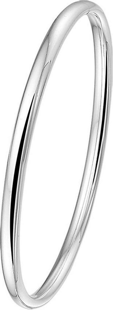 Glams Bangle Dop Ovale Buis 4 X 60 mm - Zilver, Sieraden, Tassen en Uiterlijk, Armbanden, Verzenden