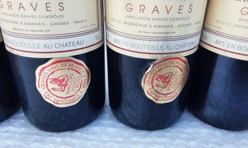 1993 Chateau Tourteau Chollet - Graves Graves - 6 Flessen, Verzamelen, Wijnen