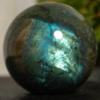 Fine good quality Labradorite Sphere Bol - Hoogte: 8.34 cm -, Verzamelen, Mineralen en Fossielen
