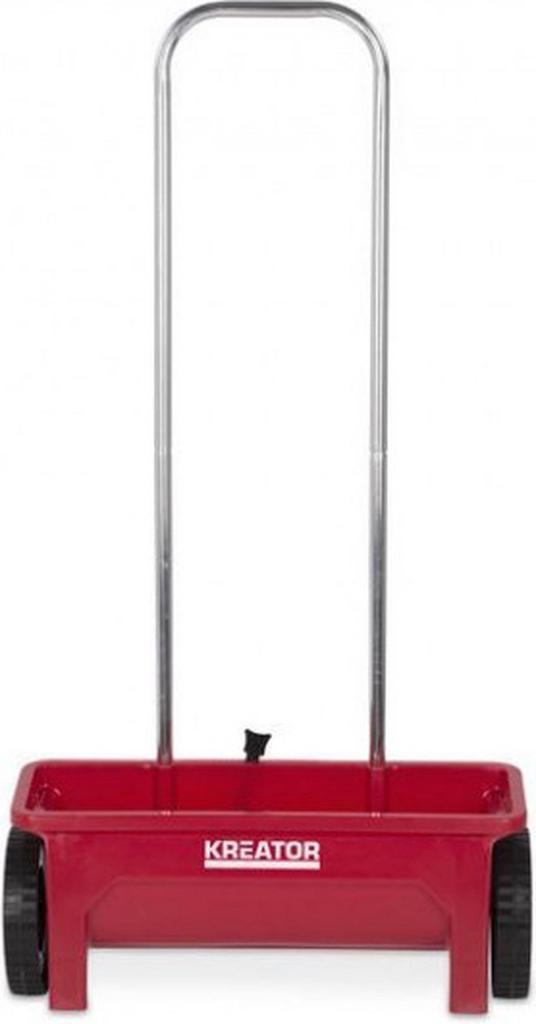 Kreator KRTGR9001 Strooiwagen 45 cm strooibreedte - 12 liter, Tuin en Terras, Hand-tuingereedschap, Zo goed als nieuw, Ophalen of Verzenden