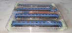 Roco N - 4x 02280A - Modeltrein (4) - Set van vier blauwe, Hobby en Vrije tijd, Nieuw