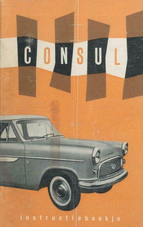 1959 Ford Consul 1700 Instructieboekje Nederlands, Auto diversen, Handleidingen en Instructieboekjes, Verzenden