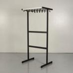 Garderobe Officenow - Zwart - 169 x 76 cm - 26 haken, Huis en Inrichting, Woonaccessoires | Kapstokken, Ophalen of Verzenden, Nieuw