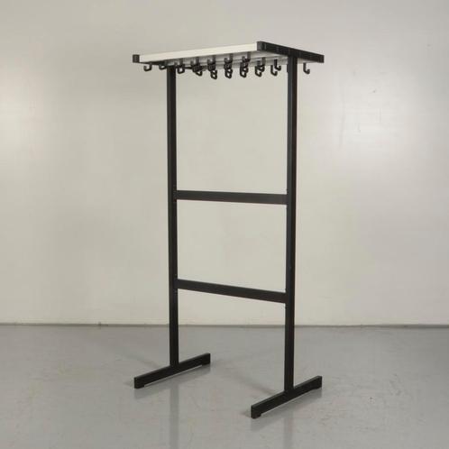 Garderobe Officenow - Zwart - 169 x 76 cm - 26 haken, Huis en Inrichting, Woonaccessoires | Kapstokken, Ophalen of Verzenden