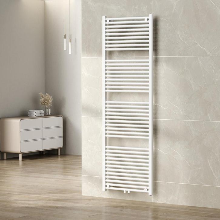 Wiesbaden Elara Sierradiator - 181.7x60cm - Glans Wit, Doe-het-zelf en Verbouw, Verwarming en Radiatoren, Nieuw, Ophalen of Verzenden