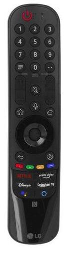 LG Magic Remote MR21GA - LG 2021 Afstandsbediening - Zwart, Audio, Tv en Foto, Afstandsbedieningen, Verzenden, Nieuw