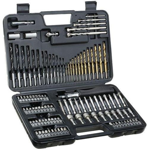 DeWalt Bit- en borenset DT0109 (hout steen) 109 Delig -, Doe-het-zelf en Verbouw, Gereedschap | Overige machines, Ophalen of Verzenden