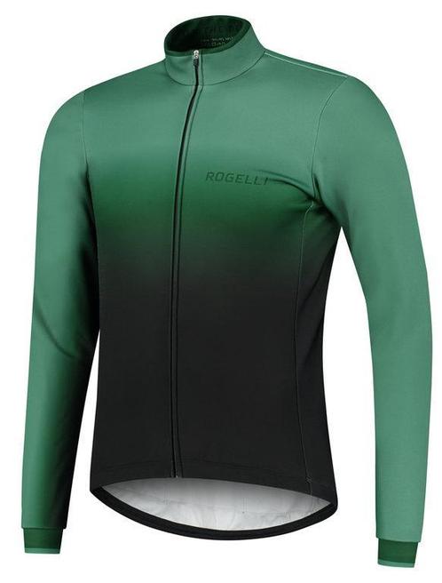 Rogelli Winterjack Horizon Zwart/Groen, Fietsen en Brommers, Fietsaccessoires | Fietskleding, Heren, Overige maten, Nieuw, Bovenkleding