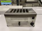 RVS Toaster Broodrooster 6 sneden 230V Horeca