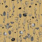 Inpakpapier Romantische Droogbloemen Kraftpapier Bruin -, Ophalen of Verzenden, Nieuw, Overige typen