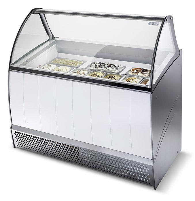 Schepijsvitrine Bermuda 10, Zakelijke goederen, Horeca | Keukenapparatuur, Koelen en Vriezen, Verzenden