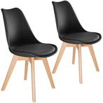 2 eetkamerstoelen Friederike - zwart, Nieuw, Verzenden