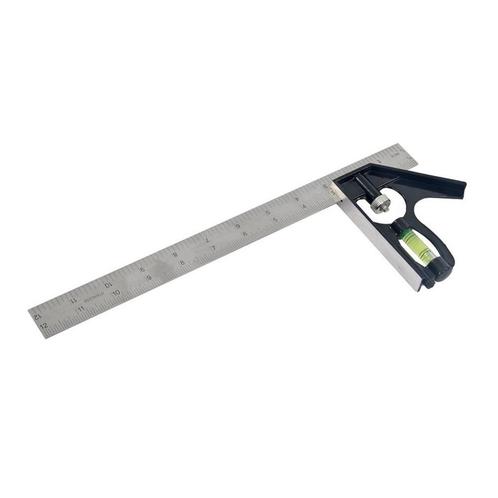 Benson Combinatie winkelhaak - 45 en 90 graden - 300 mm -..., Doe-het-zelf en Verbouw, Gereedschap | Handgereedschap, Nieuw, Ophalen of Verzenden