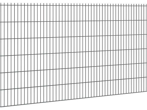 Dubbelstaafmat hekwerk Ø 6/5/6 | 2.5 meter breed | Antraciet, Tuin en Terras, Schuttingen, Minder dan 3 meter, Nieuw, IJzer, 1 tot 2 meter