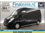 Renault Master T35 2.3 dCi L2H2 Airco Cam Cruise Navi €261pm, Renault, Zwart, Nieuw, Lease