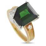 Ring - 18 karaat Geel goud, Platina, Platina en 18K geelgoud, Sieraden, Tassen en Uiterlijk, Ringen, Nieuw