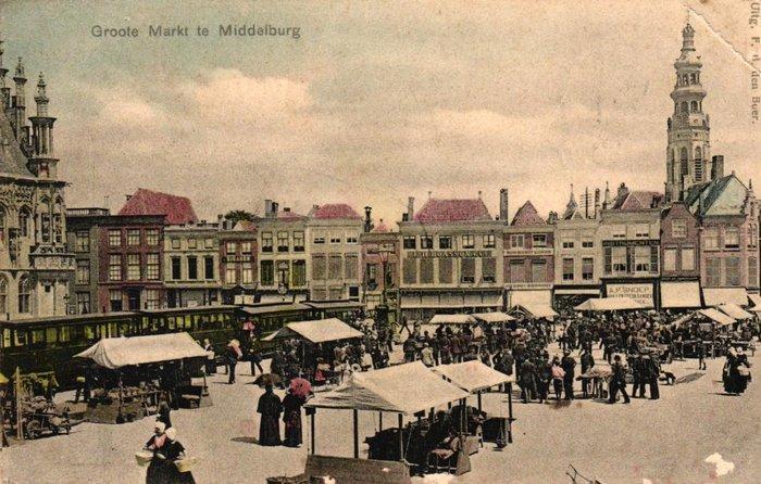 Nederland - Stad en Landschap - Zeeland - betere uitgezochte, Verzamelen, Ansichtkaarten | Buitenland