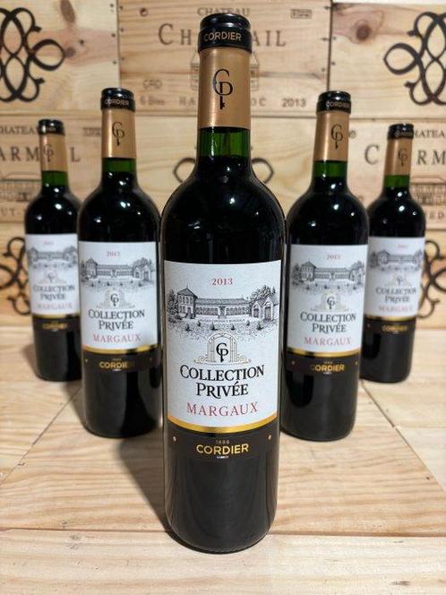 2013 Domaine Cordier Collection Privée - Margaux - 6, Verzamelen, Wijnen