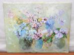 Spaanse school (XX) - Bodegón de flores, Antiek en Kunst
