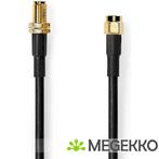 Nedis Antennekabel SMA Male - Female 50 Ohm Dubbel, Verzenden, Nieuw