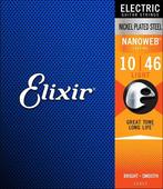 Elixir Nanoweb 12052 elektrisch .010, Muziek en Instrumenten, Instrumenten | Toebehoren, Nieuw, Verzenden