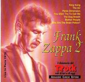 cd - Frank Zappa - Frank Zappa 2 Live In Paris 1970, Cd's en Dvd's, Cd's | Rock, Zo goed als nieuw, Verzenden