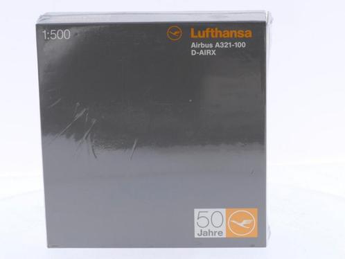 Schaal 1:500 Herpa 514637 Lufthansa Airbus A321-100 50 J..., Hobby en Vrije tijd, Modelbouw | Vliegtuigen en Helikopters, Zo goed als nieuw