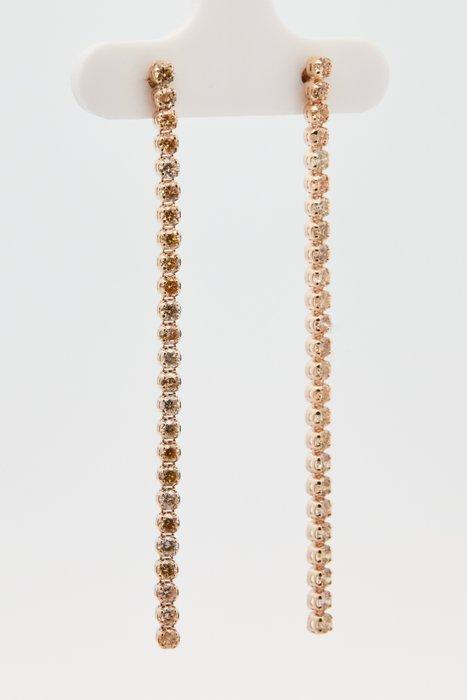 Zonder Minimumprijs - Oorbellen 14 kt. - 1.77ct. tw. Diamant, Sieraden, Tassen en Uiterlijk, Oorbellen