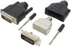 DVI-D Dual Link (m) soldeerbare connector, Audio, Tv en Foto, Overige Audio, Tv en Foto, Nieuw, Ophalen of Verzenden