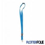 Keycord met veiligheid sluitingen - Effen Licht Blauw, Ophalen of Verzenden, Nieuw