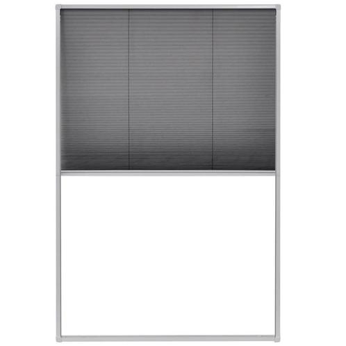Raamhor Plisse 80x120 - Kwaliteit | Retourdeal | 40%!, Doe-het-zelf en Verbouw, Deuren en Horren, Vouwdeur, Nieuw, Hordeur, Minder dan 200 cm