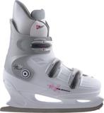 Nijdam Kunstschaats - Hardboot Maat 42 - Wit/Zilver/Fuchsia, Sport en Fitness, Schaatsen, Ophalen of Verzenden, Nieuw, Nijdam