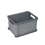 Curver Unibox opbergbox 15 liter zilver - Maat S, Ophalen of Verzenden