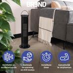 2dekans | BREND BR-2221 Keramische Ventilatorkachel met, Ophalen of Verzenden, Zo goed als nieuw