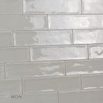 Handvorm tegels 7,5 x 30 cm muis grijs, Verzenden, Nieuw