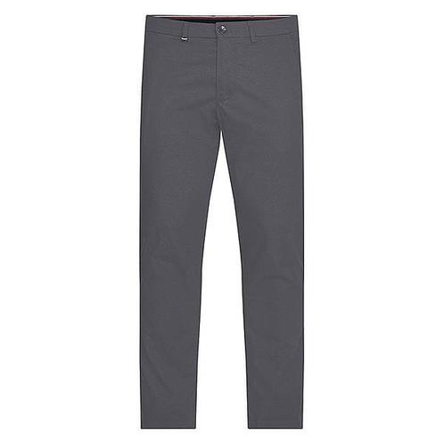 -30% Tommy Hilfiger  Tommy Hilfiger Chino bleecker dark ash, Kleding | Heren, Broeken en Pantalons, Grijs, Nieuw, Verzenden